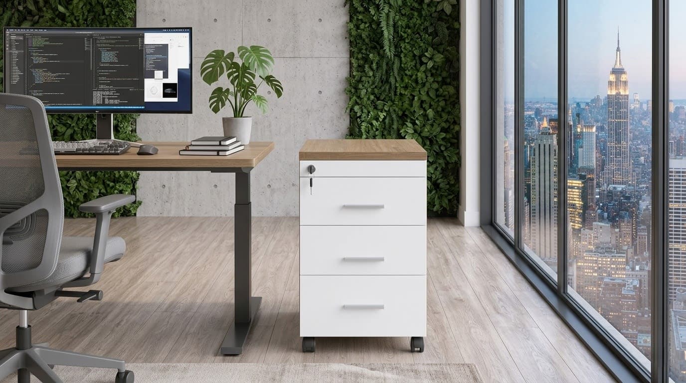 Tủ Hồ Sơ Di Động 3 Hộc Kéo hover