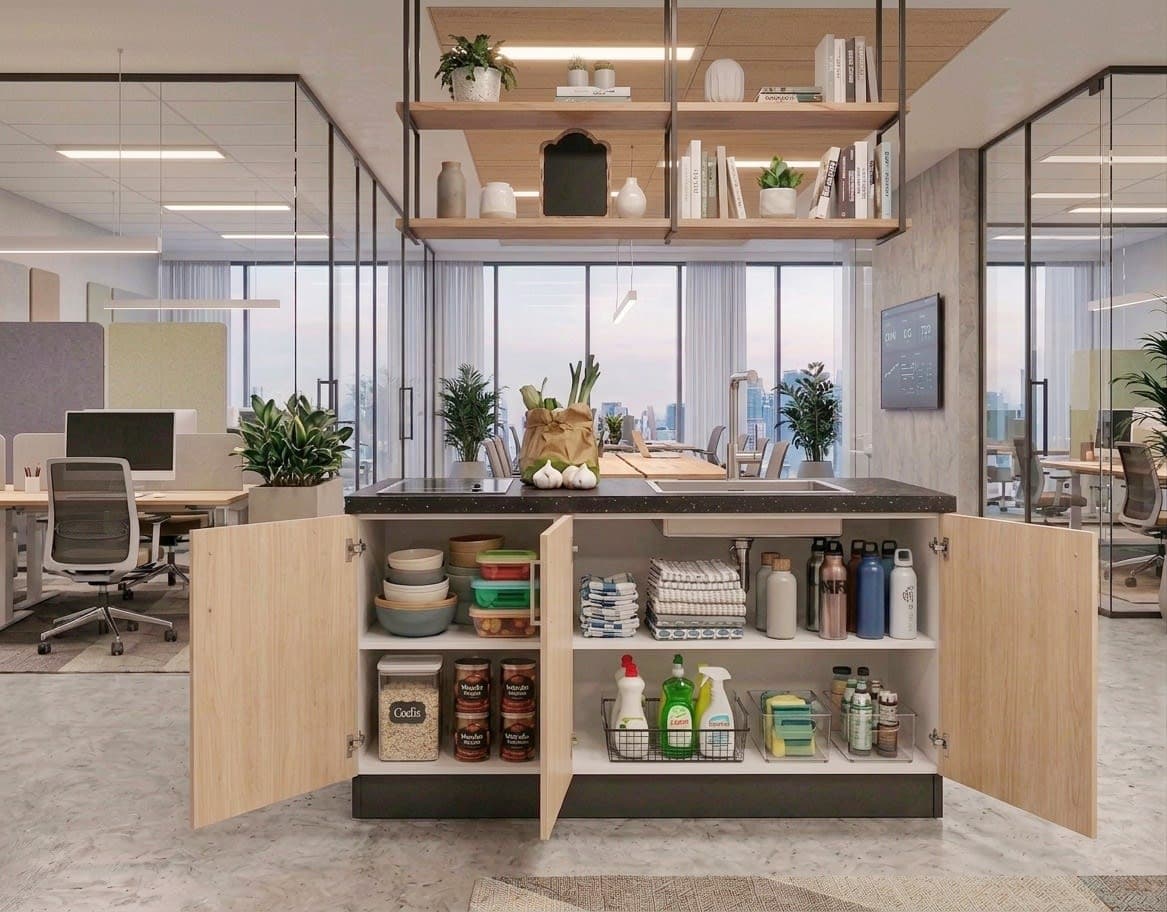 Tủ Pantry Dưới 3 Cánh hover