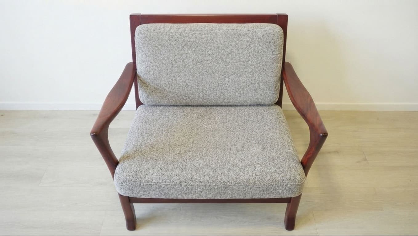 Ghế Sofa Armchair Đơn Gỗ Sồi